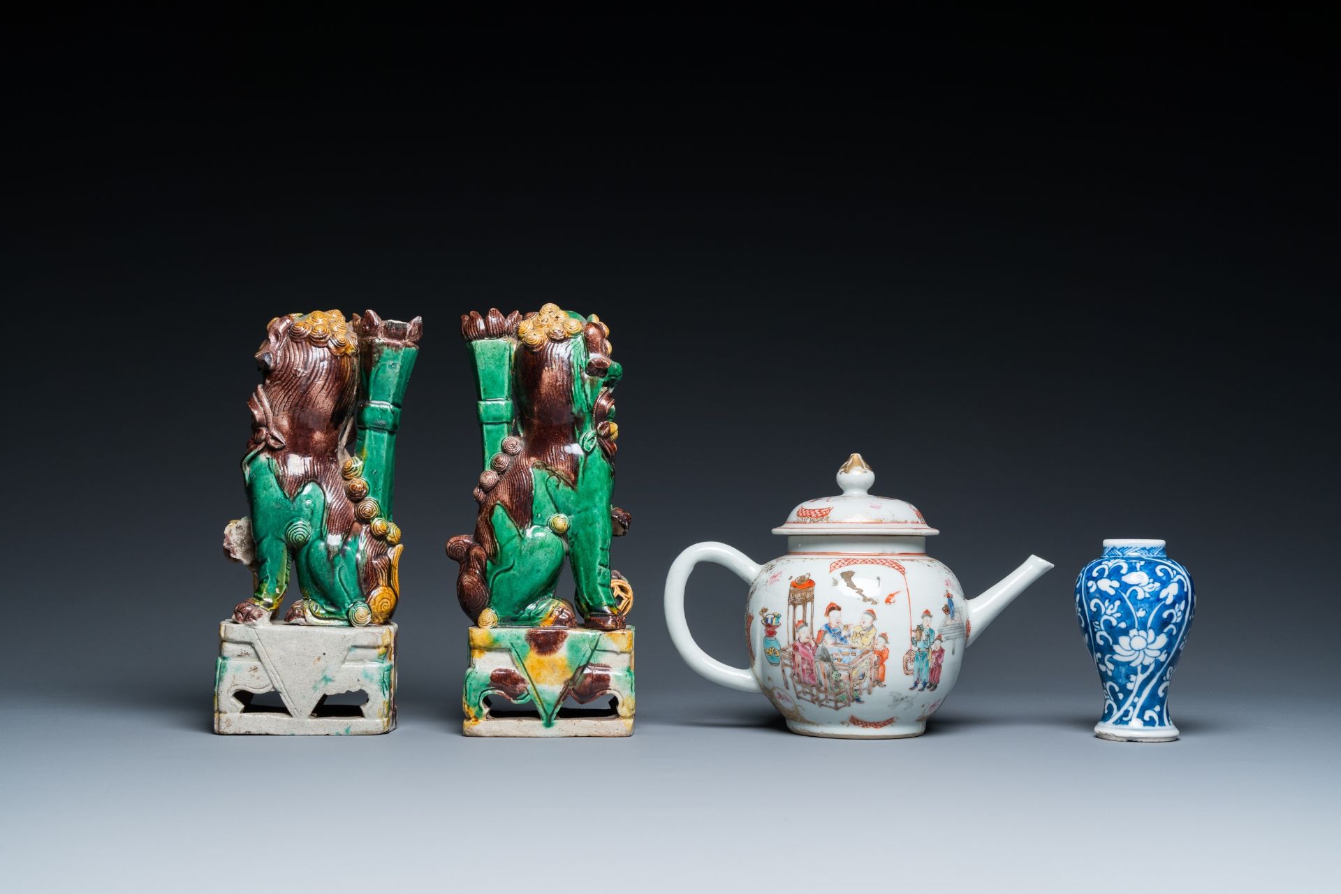 A varied collection of Chinese porcelain, Kangxi/Qianlong - Bild 5 aus 11