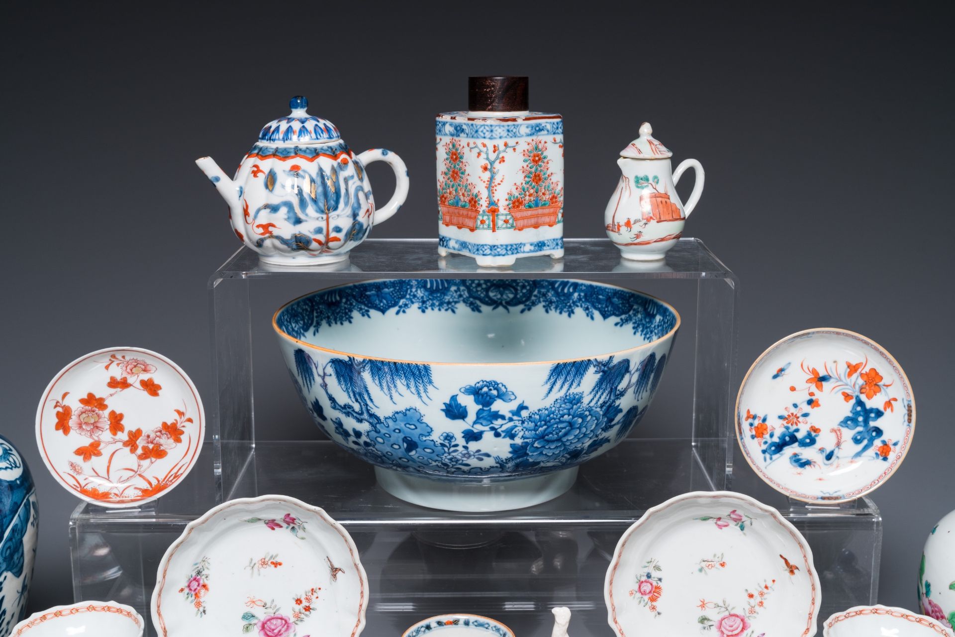 A varied collection of Chinese porcelain, Kangxi/Qianlong - Bild 18 aus 18