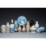 An extensive collection of varied Chinese porcelain wares, 19/20th C.