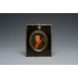 A portrait miniature of Otto II von Wolfskeel, probably Germany, 19th C.