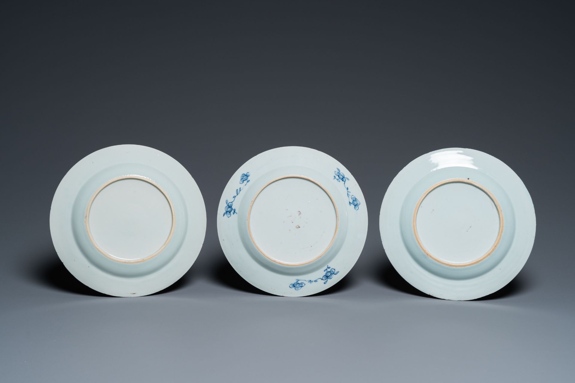 Seven pieces of Chinese blue and white porcelain, Kangxi/Qianlong - Bild 5 aus 12
