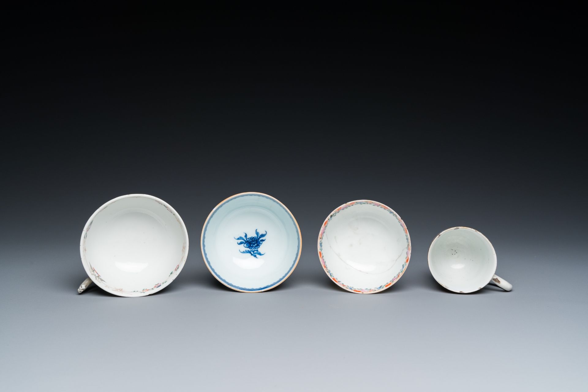 A varied collection of Chinese export porcelain, Qianlong - Bild 8 aus 9