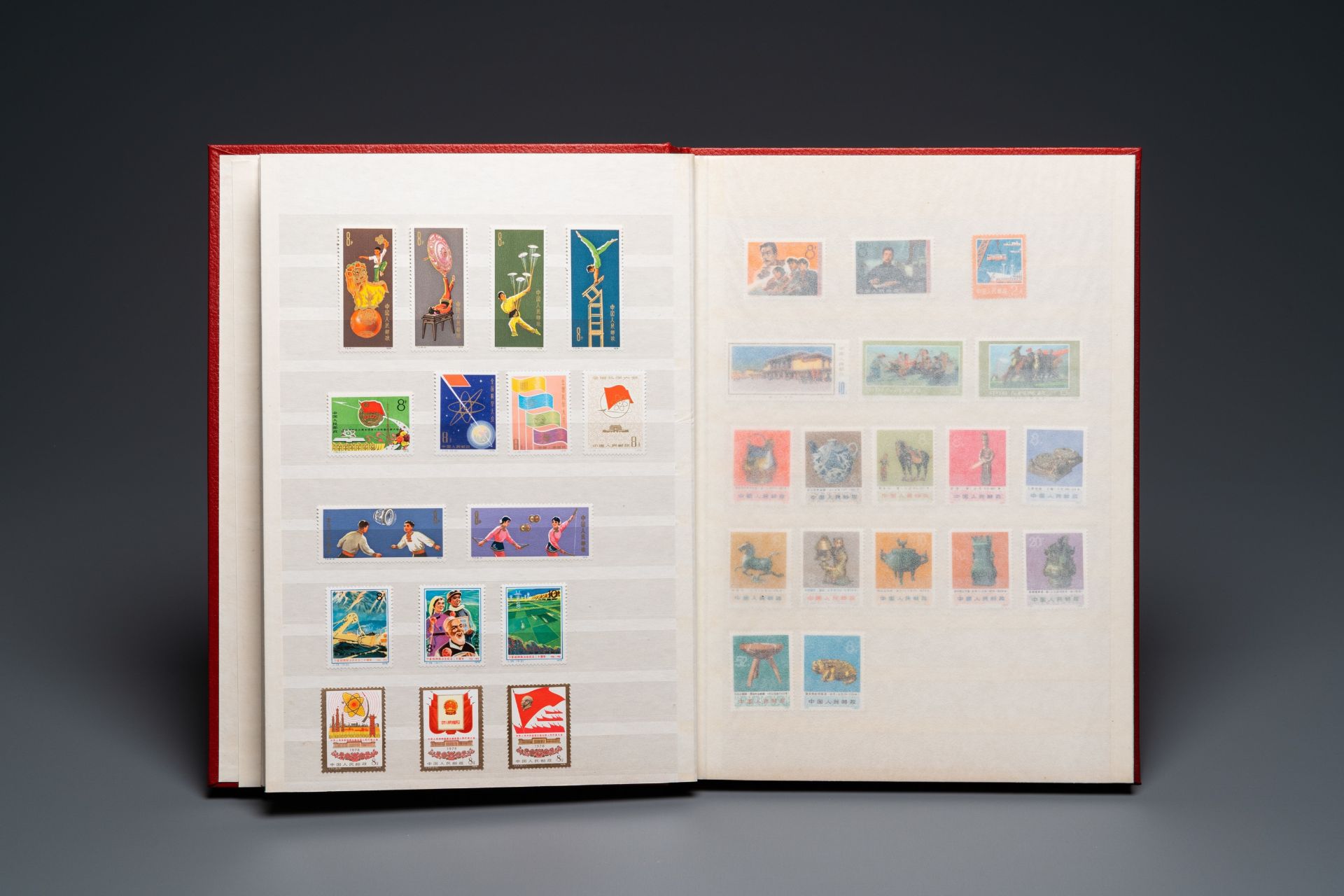 An album of Chinese postal stamps, 20th C. - Image 3 of 14