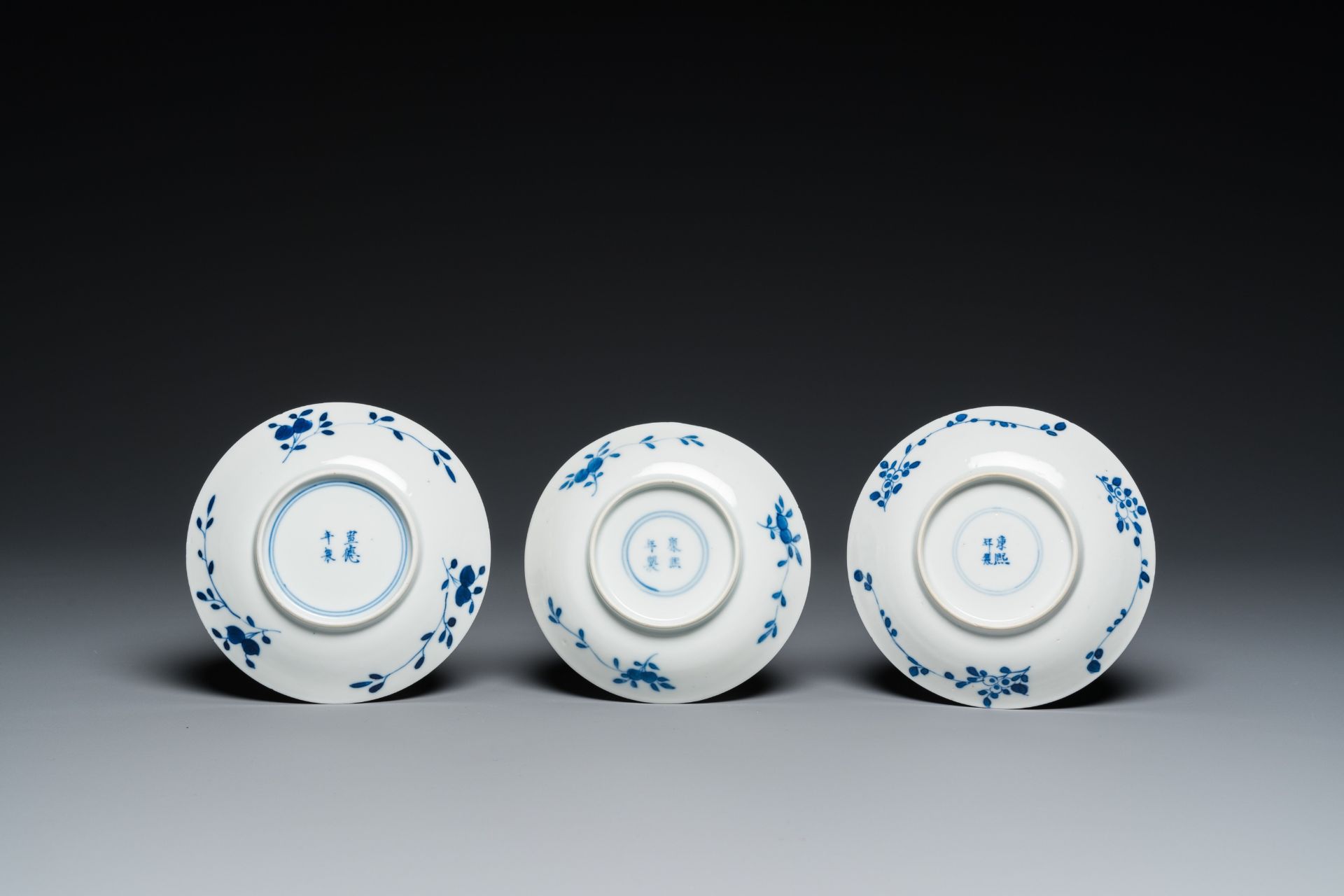 A varied collection of Chinese blue, white and famille rose porcelain, Kangxi/Qianlong - Bild 9 aus 17