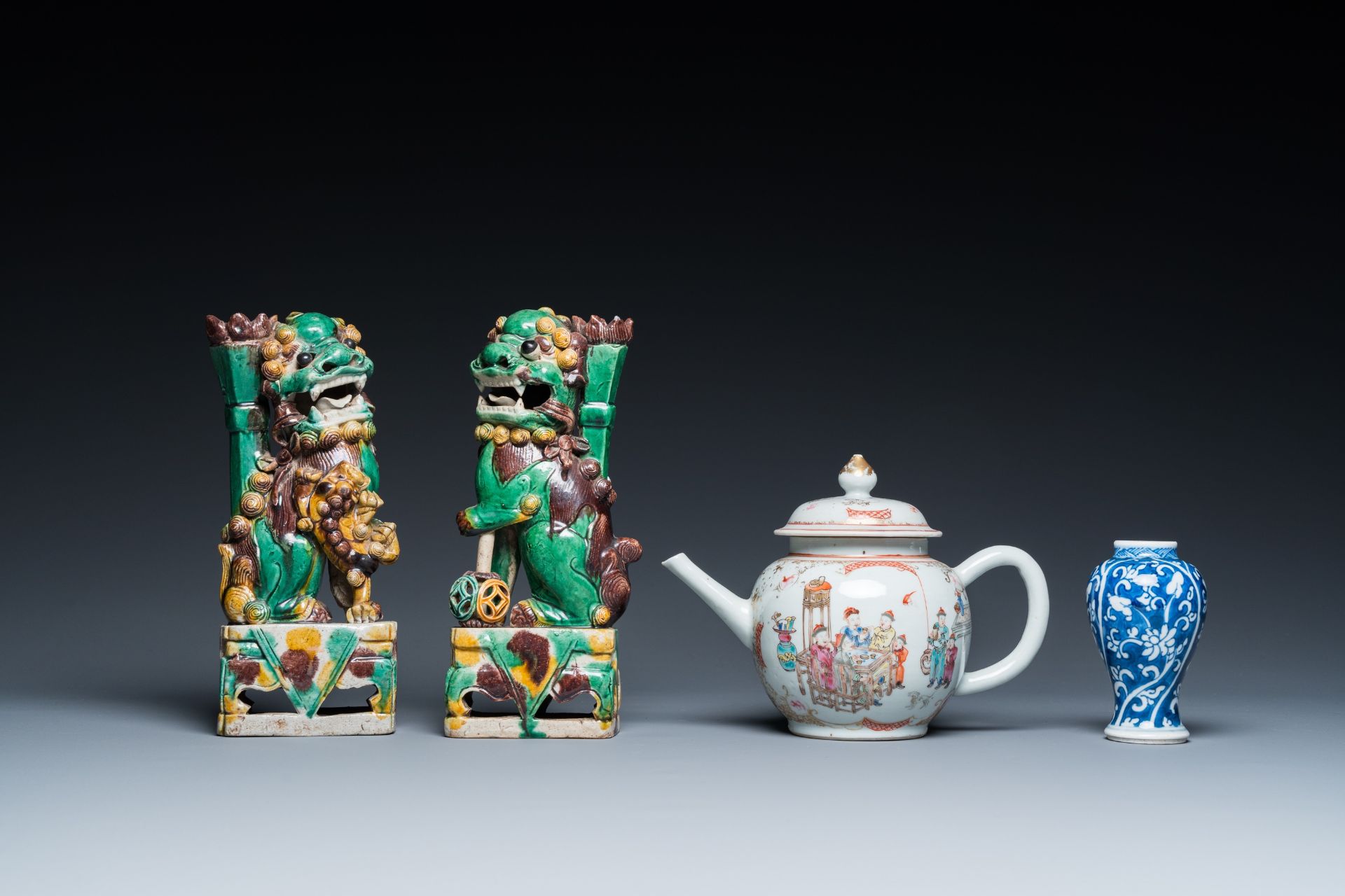 A varied collection of Chinese porcelain, Kangxi/Qianlong - Bild 4 aus 11