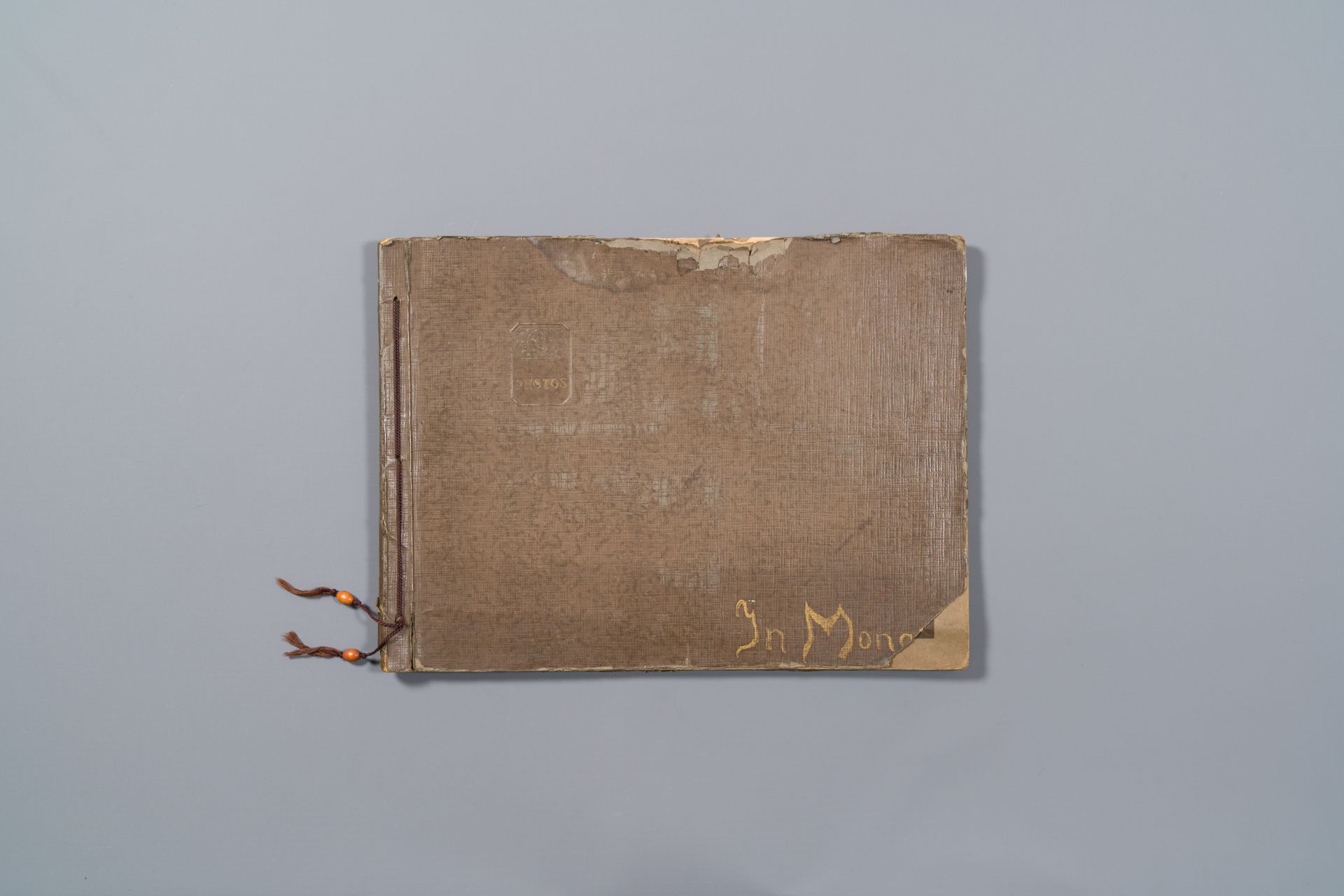 A photo album from a Belgian Catholic mission in Inner Mongolia in China, ca. 1924 - Image 2 of 10