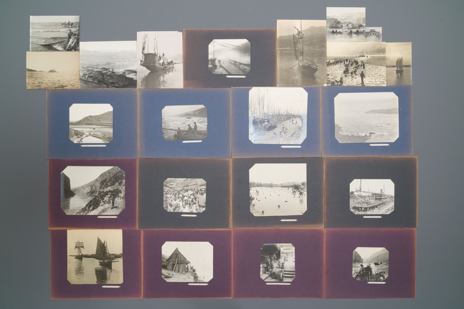 Victor Segalen (1878-1919): An album of photos made in China during his period aboard the gunboat Do - Image 6 of 8