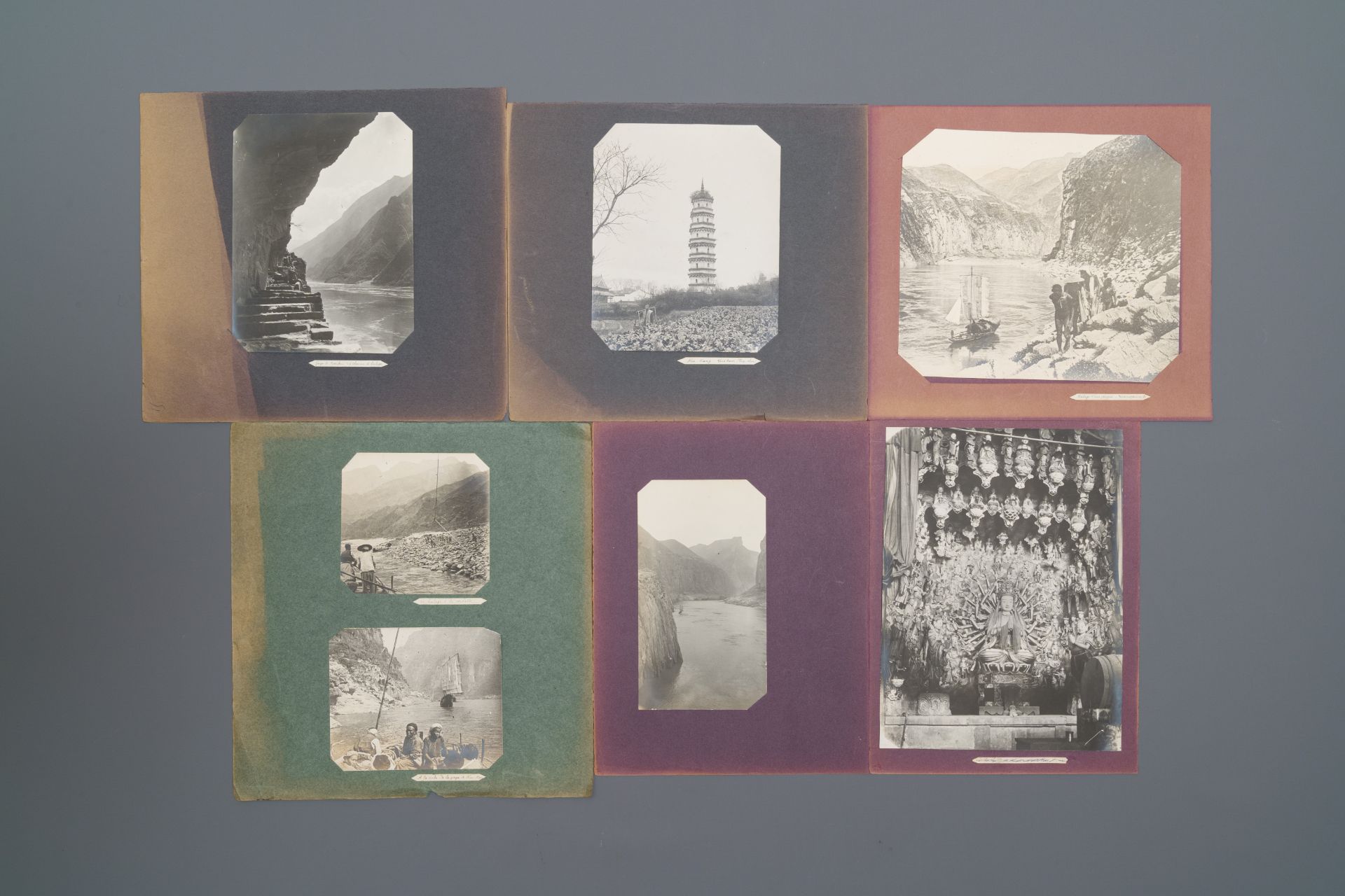 Victor Segalen (1878-1919): An album of photos made in China during his period aboard the gunboat Do - Image 8 of 8