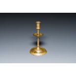 A French bronze candlestick, 2nd half 16th C.