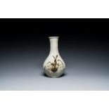 A Korean bottle vase with floral design, Joseon dynasty, 16th C.