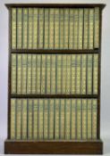 BOOKS (50) - Classical volumes, The Gresham Publishing Company, contained in an oak three tier