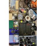 FISHING TACKLE - a large selection of coarse and sea fishing tackle