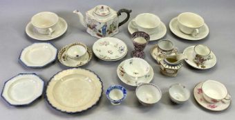 CERAMICS ASSORTMENT - to include a KPM cabinet cup and saucer, two Chinese tea bowls, various