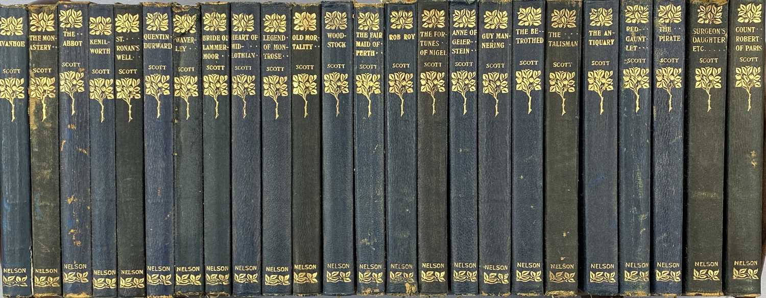 BOOKS - New Century Library published 1902, 24 volumes Classics contained in a mahogany bookstand, - Image 2 of 3