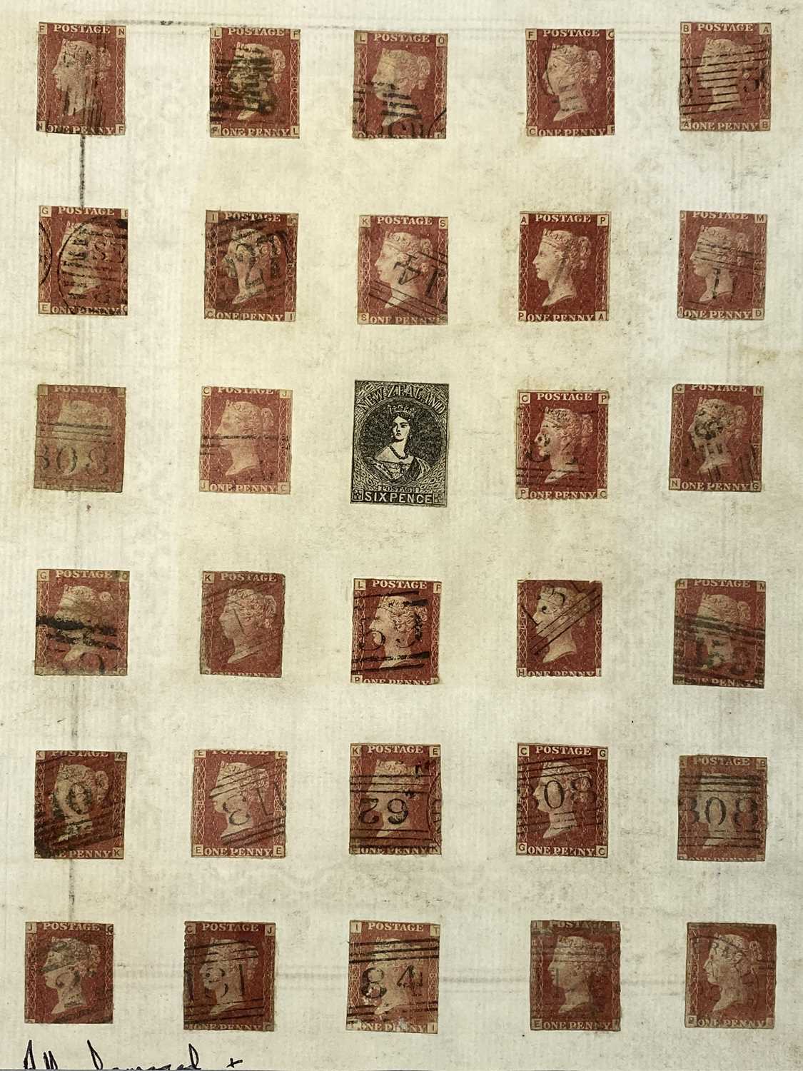 STAMPS, A LARGE COLLECTION - including a stamp stock album with contents, a sheet of 29 x Penny - Image 2 of 3