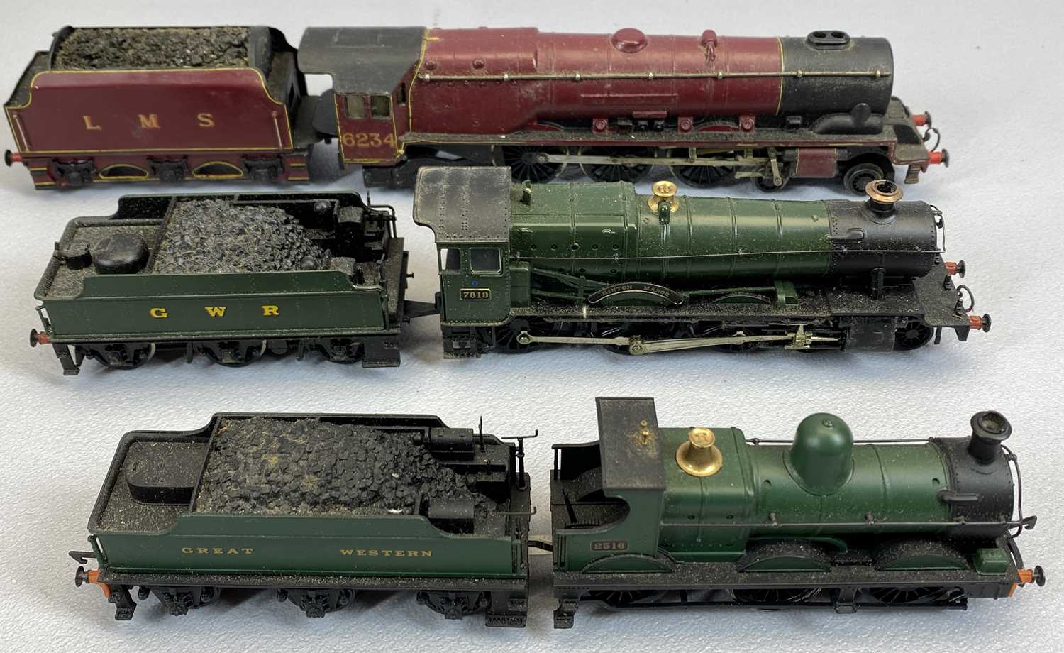 HORNBY 00 ELECTRIC TRAIN SET - to include 6234 LMS locomotive and tender, mainline locomotive 7819 - Image 3 of 4