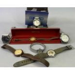 SEIKO WITH OTHER VINTAGE & LATER WRISTWATCHES (7) - to include a Seiko 5 Automatic stainless steel