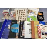 STAMPS, A LARGE COLLECTION - including a stamp stock album with contents, a sheet of 29 x Penny