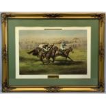 AFTER MAX BRANDRETT 1987 limited edition coloured print, published by Thoroughbred Fine Art, 1 of