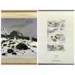 PHILIP SNOW limited edition colour print (54/600) - dabbling ducks, signed and numbered in pencil,