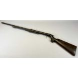 VINTAGE .177 AIR RIFLE - tap loading with under lever action, 110cms L overall