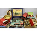 HORNBY TRAINS - a vintage O Gauge train set, all items in original boxes, No 501 Passenger Train Set