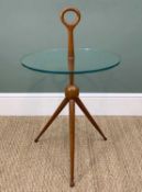 MID CENTURY CESARE LACCA TRIPOD TABLE, manufactured by Italian designer Cesare Lacca circa 1950-59