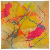 ‡ ANTONIO RUSSO (Italian Contemporary, b. 1965) acrylic on canvas - abstract, entitled verso 'Pamela