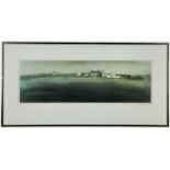 JOHN KNAPP-FISHER limited edition (717/850) print - entitled verso 'Towards Caerhafod', signed, 24 x