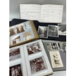 EDWARDIAN McWILLIAM PHOTOGRAPH ALBUMS, including one with photos of the seaside and casino in