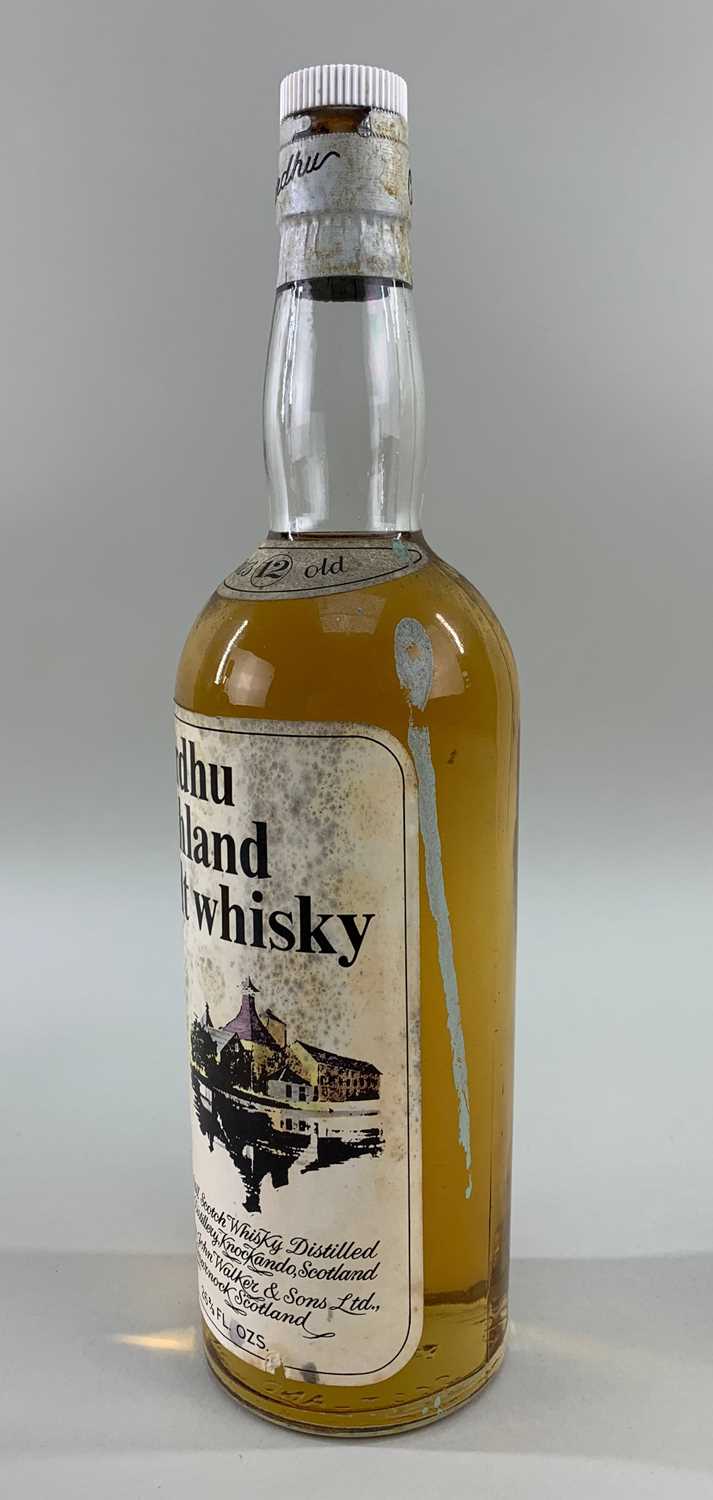 TWO BOTTLES OF CARDU HIGHLAND MALT WHISKY both 26 & 2/3 fl.oz 70° indicating pre-1980 bottlings - Image 4 of 4