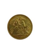 GEORGE V GOLD HALF SOVEREIGN, 1926, 3.9gms Provenance: private collection Pembrokeshire, consigned