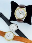 ASSORTED WATCHES comprising boxed Hanowa Swiss Military 10 ATM date indicator wristwatch, leather