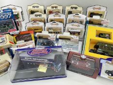 COLLECTION OF BOXED DIECAST VEHICLES to include Lledo, Days Gone By, commercial, goods vehicles