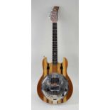 STUART WAILING RESONATOR MANDOLIN, with wooden finish Comments: comes with soft case, very good