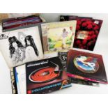 COLLECTION OF VINYL RECORDS, including artists such as Elton John, Aerosmith, John Lennon, and