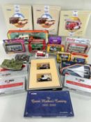 ASSORTED COLLECTABLE DIE-CAST MODELS comprising boxed limited edition Corgi AEC Ladder Fire Engine -