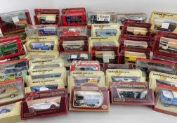 COLLECTION OF MATCHBOX MODELS OF YESTERYEAR, mainly vintage classic cars together with some double