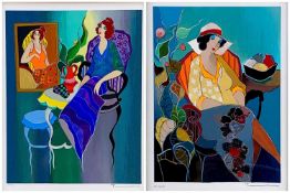 ITZCHAK TARKAY (Israeli-American, 1935-2012) limited edition (309/450) and (14/20) colour serigraphs