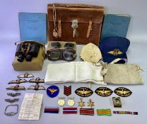 INTERESTING COLLECTION OF WORLD WAR TWO MATERIAL RELATING TO SGT. C. F. CHARLTON - two USAAF