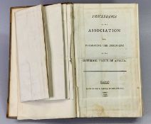 THE AFRICAN ASSOCIATION - Proceedings of the Association for Promoting the Discovery of the Interior