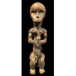 FANG FEMALE RELIQUARY GUARDIAN FIGURE, 60cm h