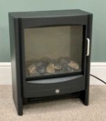 FOCALPOINT MODERN ELECTRIC FIRE/HEATER - 56cms H, 44cms W, 24cms D, E/T