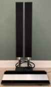 BANG & OLUFSEN STEREO EQUIPMENT - Beocentre 9000 and a pair of B & O floorstanding speakers,