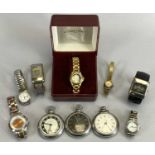 VINTAGE & LATER LADY'S & GENT'S POCKET & WRISTWATCHES - to include Services Army, Ingersoll and