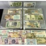 WORLD BANK NOTES - a collection of approximately 240, 80 plus various countries including roughly 25