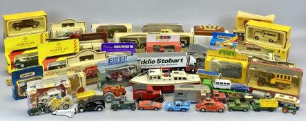 COLLECTABLE DIECAST SCALE MODEL VEHICLES, a quantity to include van guards, Matchbox, Dinky,