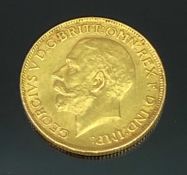 GEORGE V 1926 FULL GOLD SOVEREIGN