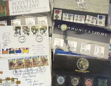 ROYAL MAIL FIRST DAY COVERS, a collection of 55, and 72 x mint stamp sets