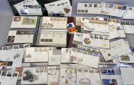 STAMPS COLLECTION of approx 150 Royal Mail first day covers, 1980s/1990s